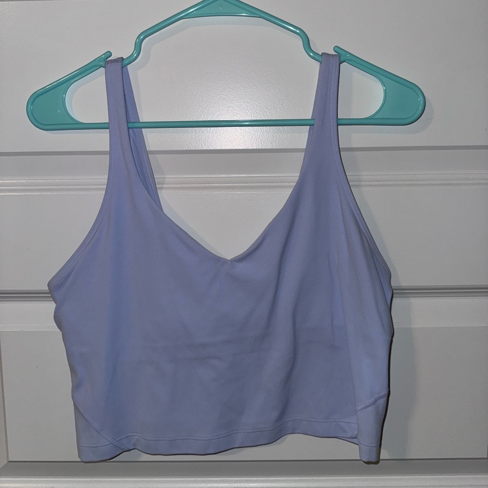 lululemon athletica Lavender Tank Top